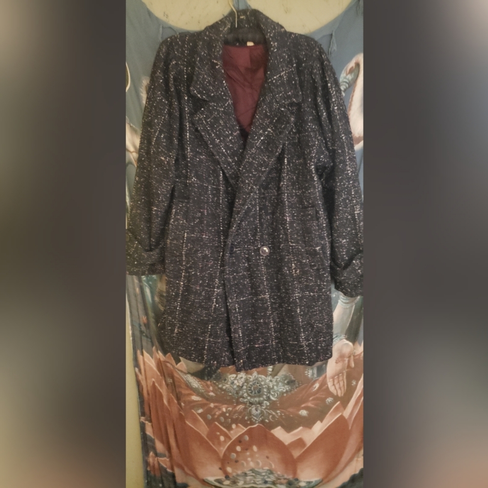 Grey long coat